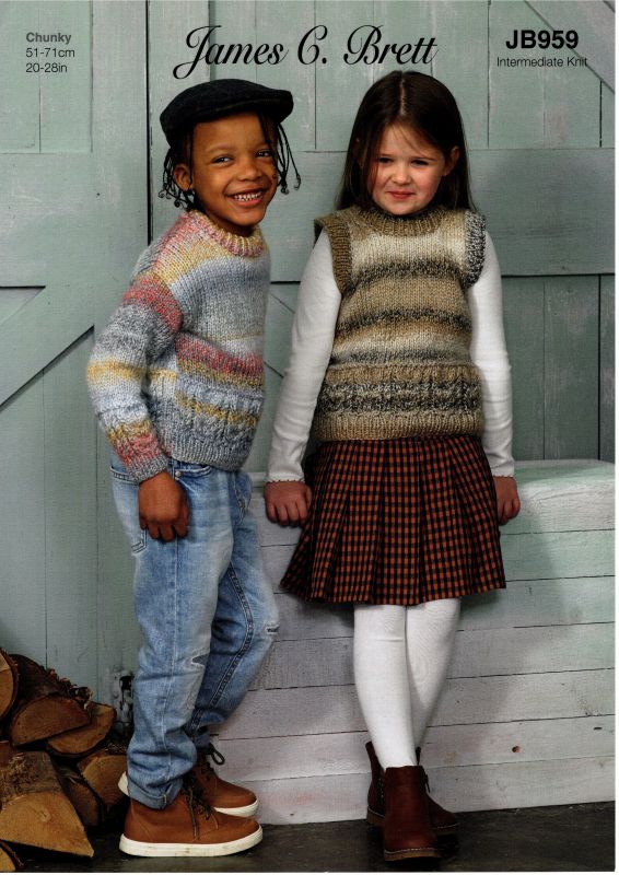 Cottontail Crafts - James C Brett Knitting Pattern JB959